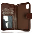 Cases Leather Wallet Flip iPhone X