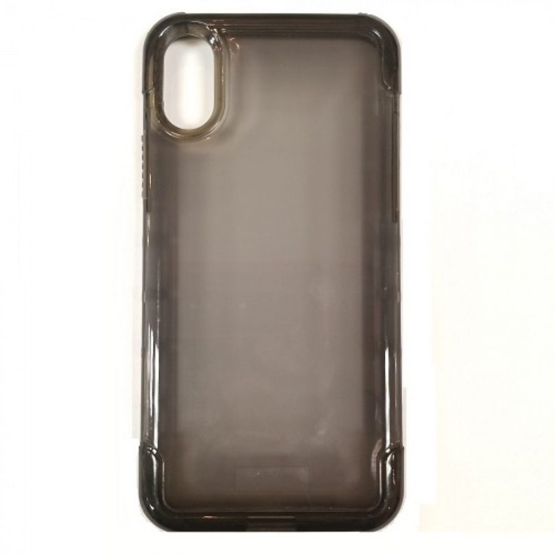 iPhone X/Xs Transparent ICE Case Cover BLACK 1