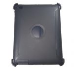 iPad 2 / 3 / 4 Defender Style Hybrid Case (Black/Black)