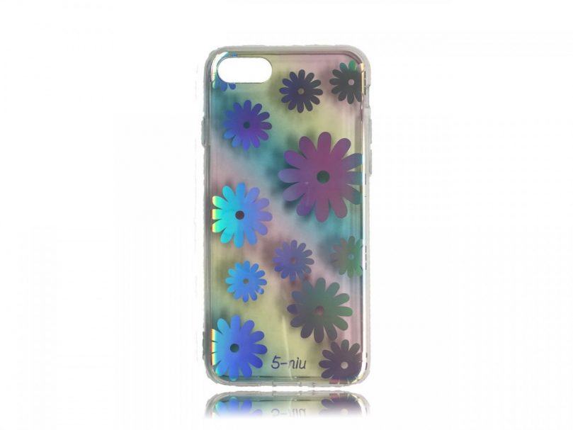 TPU Design Case Flowers - Multi Color - iPhone 8 / iPhone 7 1