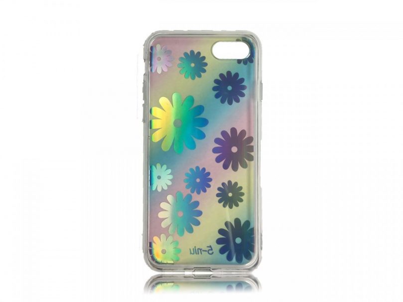 TPU Design Case Flowers - Multi Color - iPhone 8 / iPhone 7 2