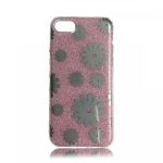 TPU Design Case Flowers - Pink - iPhone 8 / iPhone 7