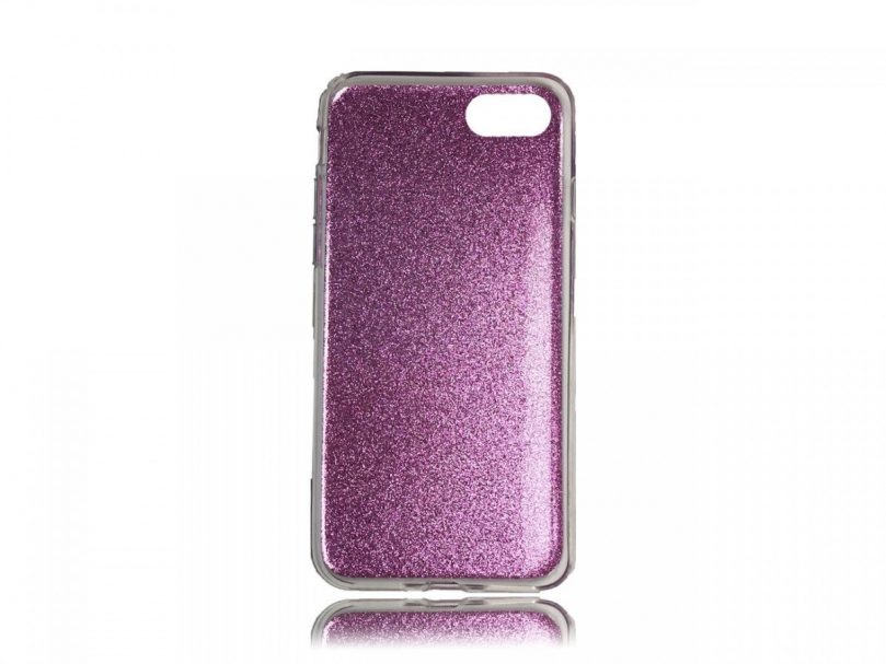 TPU Design Case Triangles - Purple - iPhone 8 / iPhone 7 2