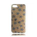 TPU Design Case Stars - Gold - iPhone 8 / iPhone 7