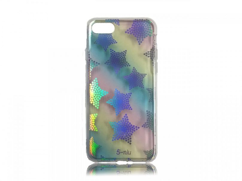 TPU Design Case Stars - Multi Color - iPhone 8 / iPhone 7 1