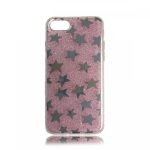 TPU Design Case Stars - Pink - iPhone 8 / iPhone 7