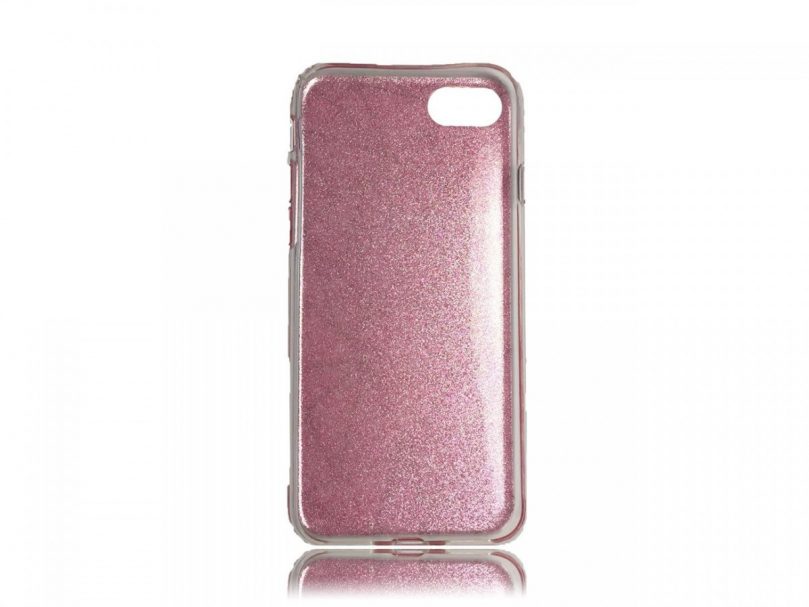 TPU Design Case Triangles - Pink - iPhone 8 / iPhone 7 2