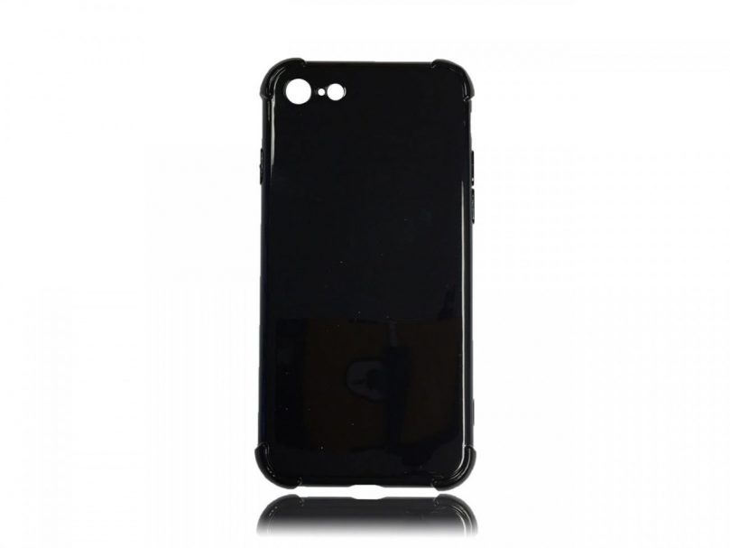 TPU Shockproof Case Solid - Black - iPhone 8 / iPhone 7 1