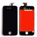 LCD Display Screen Touch Screen Digitizer Frame Assembly Parts Black for iPhone 4S