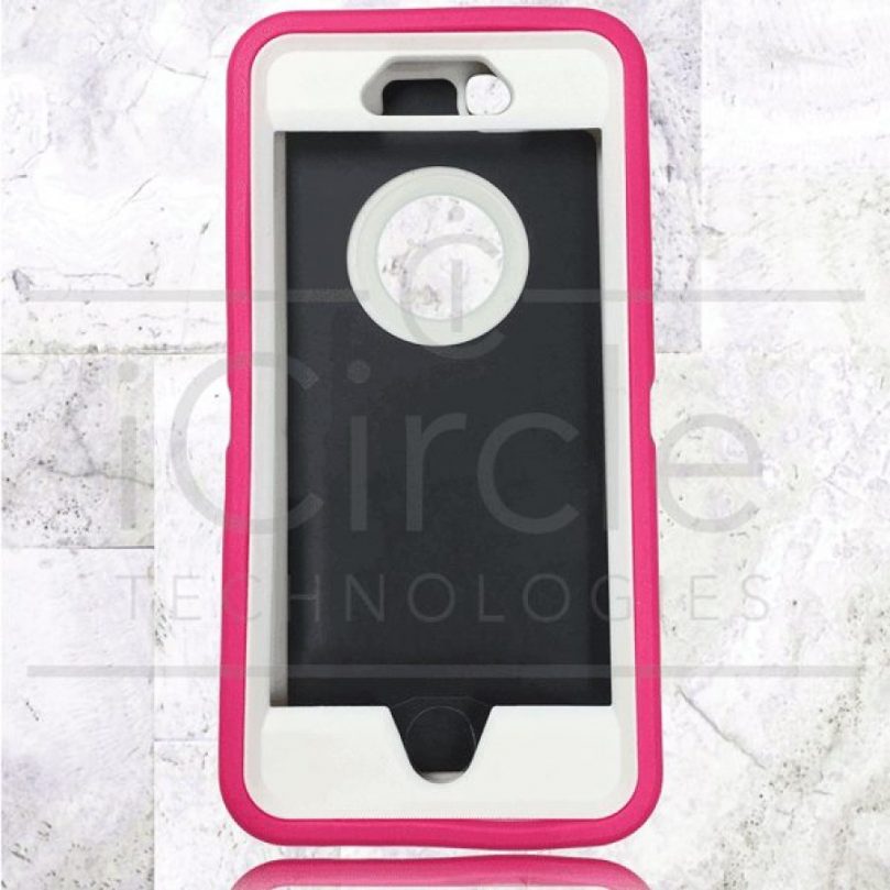 Picture of Defender Hybrid Case (Pink/White) - iPhone 5 / 5S