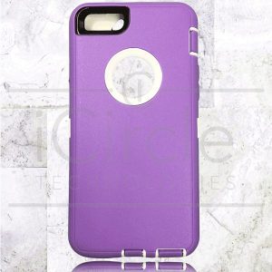 Picture of Defender Hybrid Case w/Clip (Purple/White) - iPhone 6 / 6S