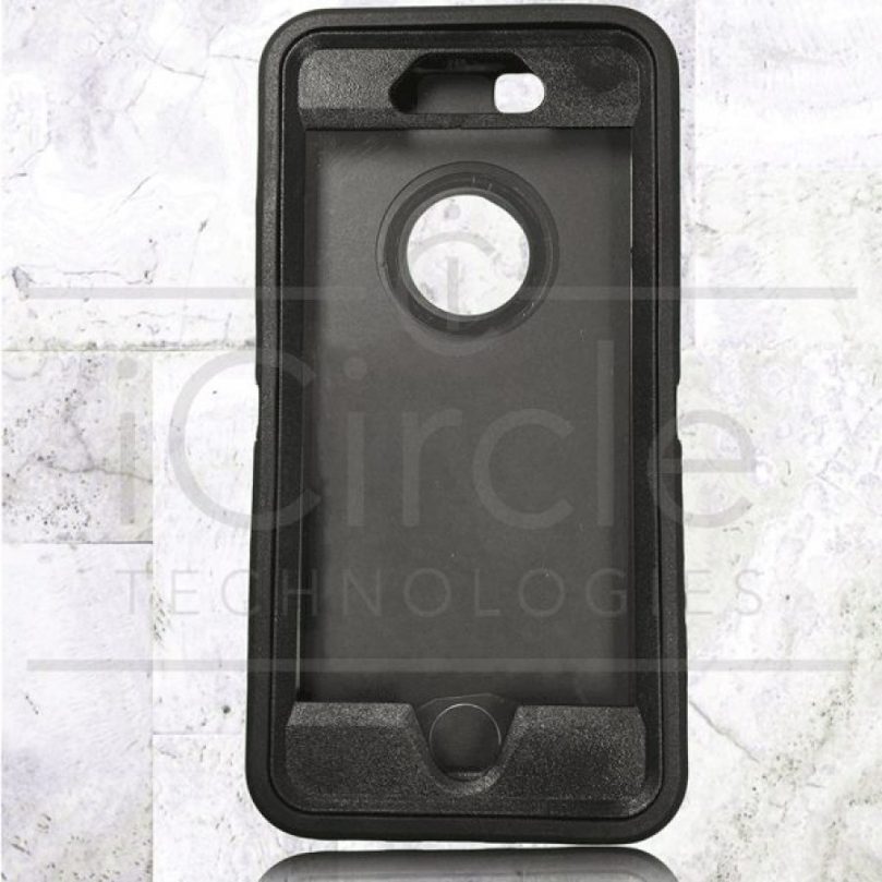 Picture of Defender Hybrid Case w/Clip (Black/Black) - iPhone 7