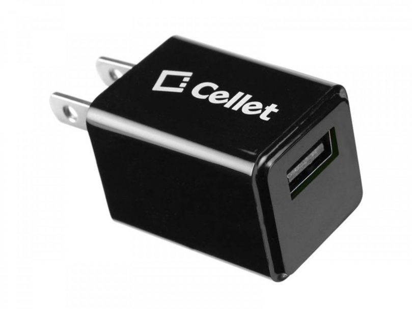 Picture of Cellet 4 ft Lightning Cable + Home Charger (Black)