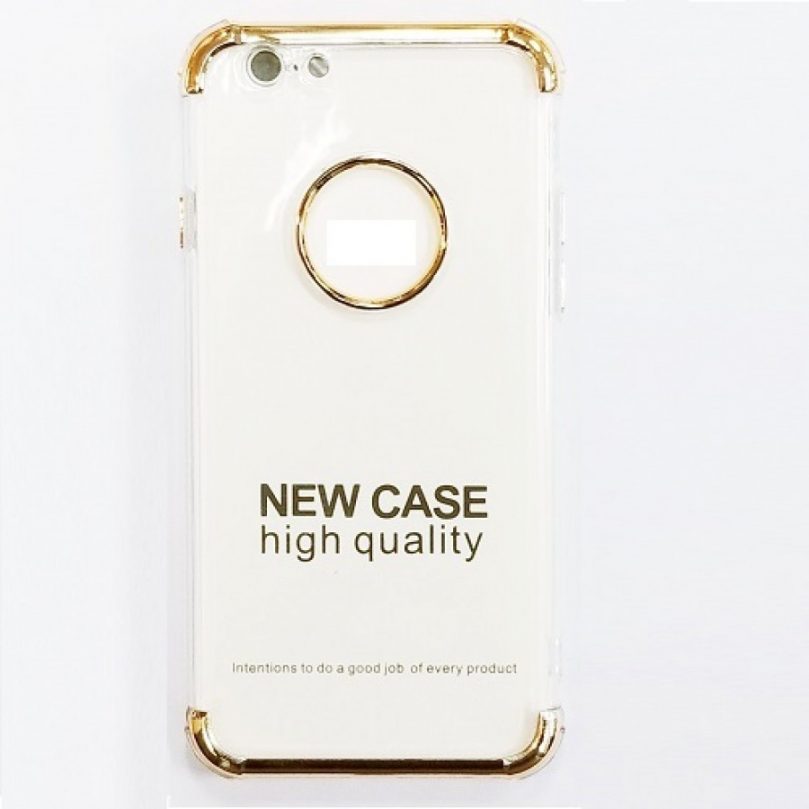 iPhone X/XS Tritection Case Clear/Gold 1