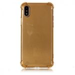 iPhone X/Xs Transparent GOLD TPU Shockproof Case Cover
