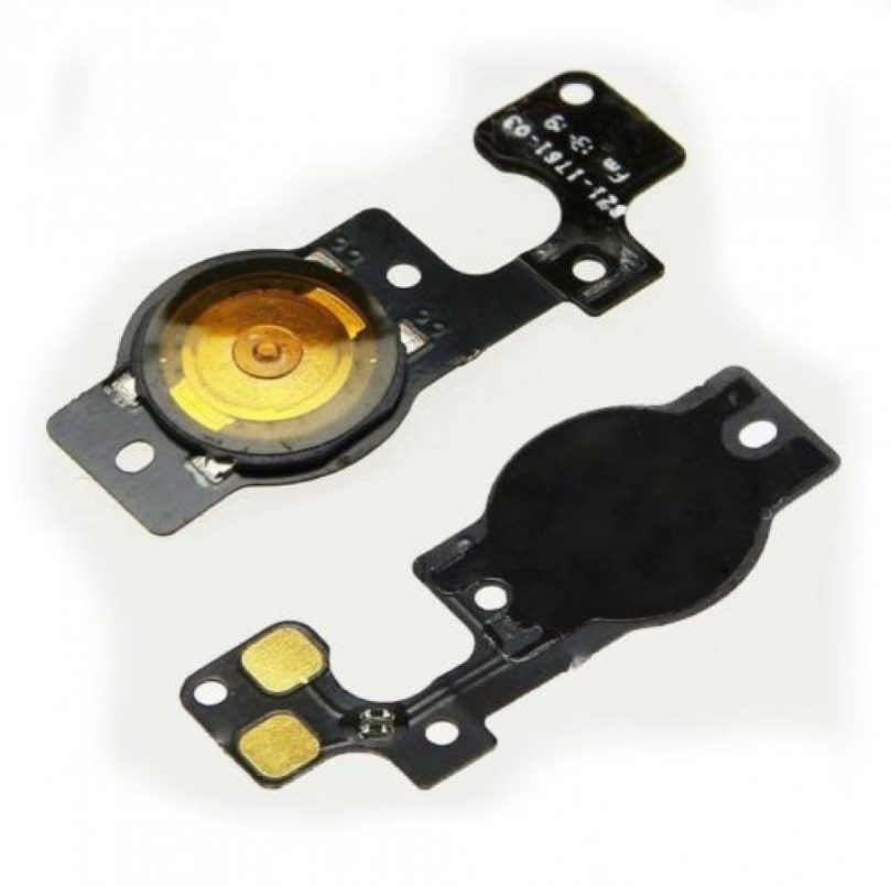 iPhone 5 White Home Button Flex Cable Replacement Set 2