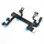 Power Mute Volume Button Switch Connector Flex Cable Ribbon Parts for iPhone 5S