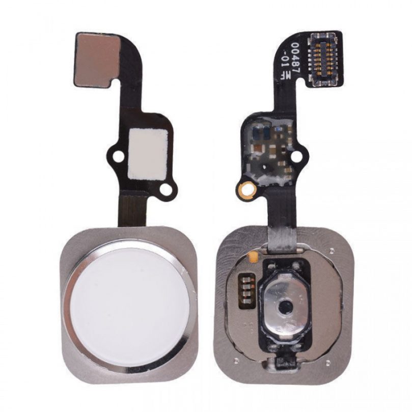 iPhone 6S Flex Cable + Fingerprint Touch ID Sensor Home Button Connector Silver 3