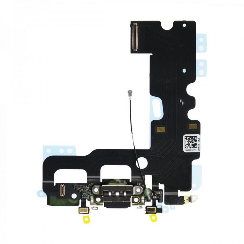 iPhone 7 Charging Charger Port Flex Cable Mic Antenna Replacement Part Black 1