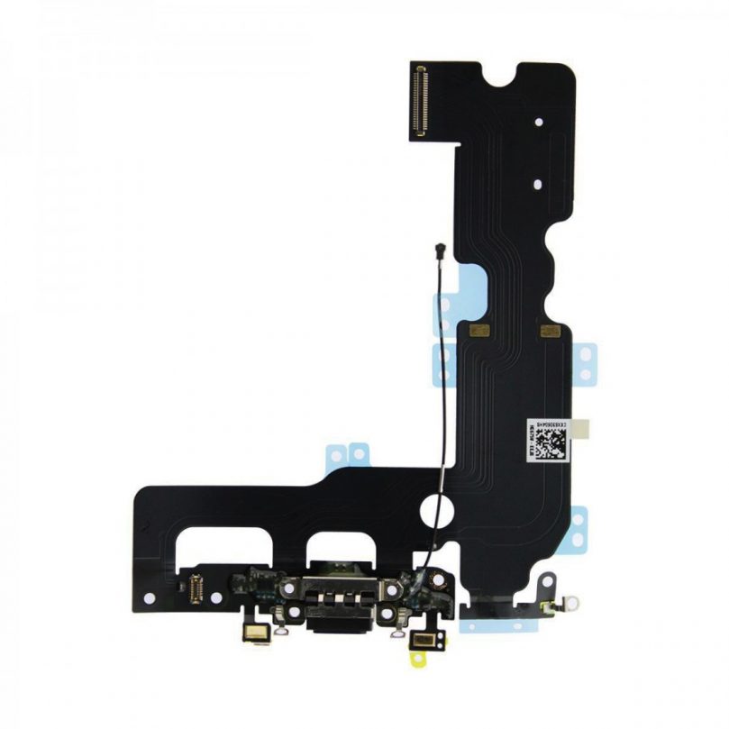 Charging Charger Port Flex Cable Mic Antenna Replacement Black For iPhone 7 Plus 1