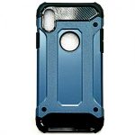 iPhone X/XS Armor Style Case Gray Blue