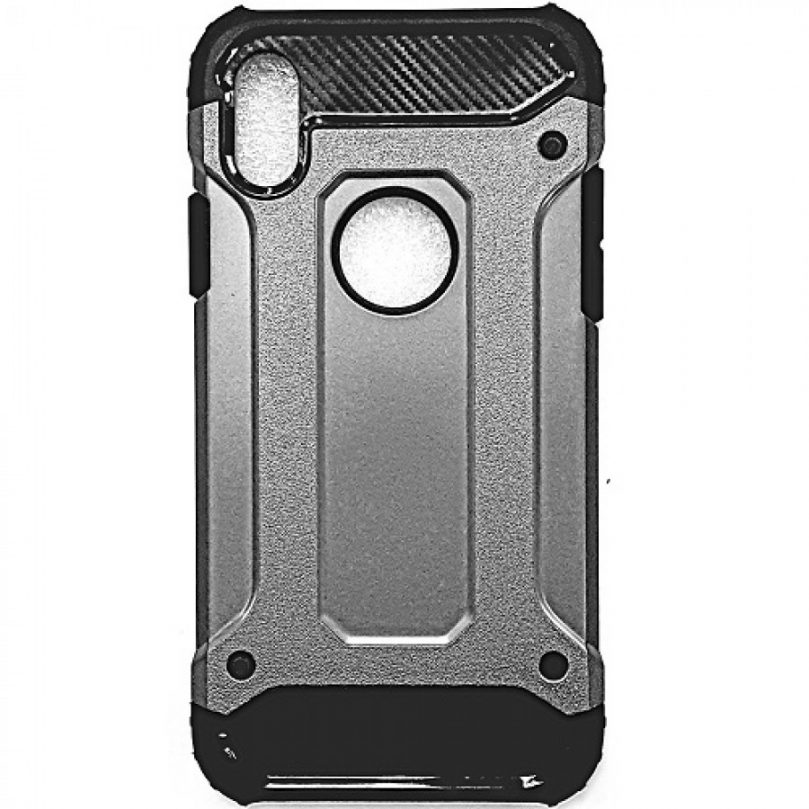 iPhone X/XS Armor Style Case Gray 1