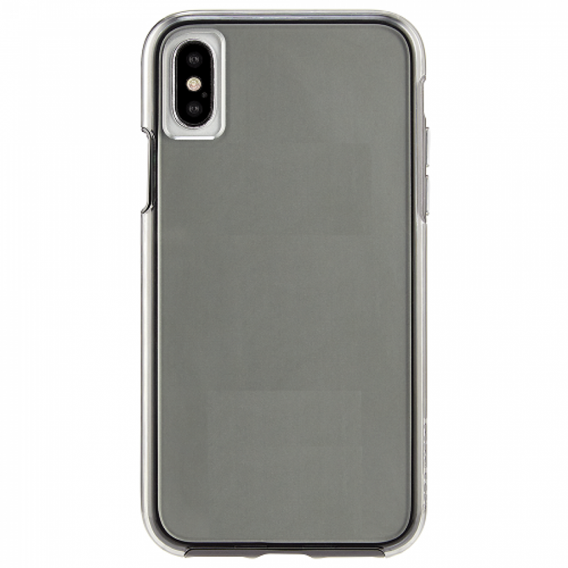 iPhone X/Xs Transparent GRAY TPU Shockproof Case Cover 1