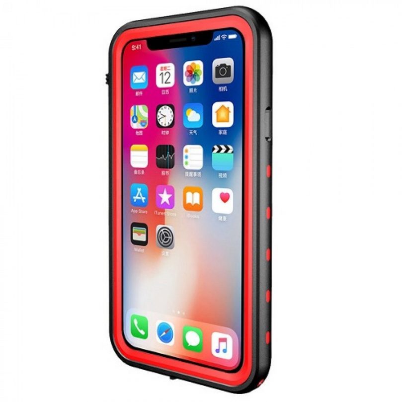 iPhone X/Xs Durable Case Cover RED 1