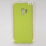 Samsung S9 Liquid Silicone Gel Rubber Shockproof Case LIGHT GREEN