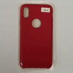 iPhone X/Xs Liquid Silicone Gel Rubber Shockproof Case MAROON