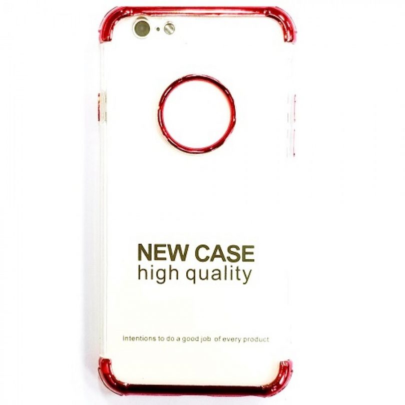 iPhone X/XS Tritection Case Clear/Red 1