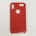 iPhone X/Xs Liquid Silicone Gel Rubber Shockproof Case RED