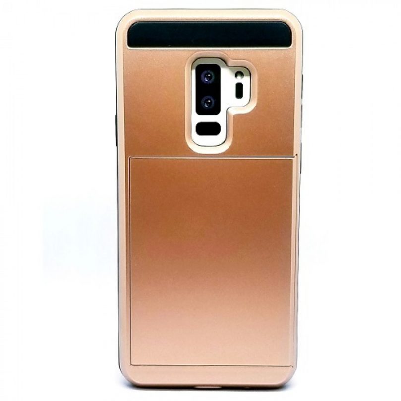 Samsung S9 Card Holding Case ROSE GOLD 1