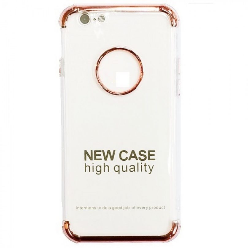 iPhone X/XS Tritection Case Clear/Rose Gold 1