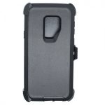 Samsung S9 Heavy Duty Case w/ Clip BLACK/BLACK
