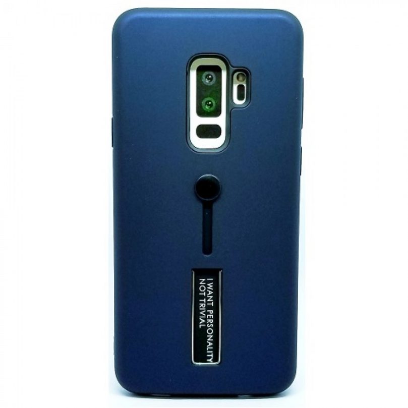 Samsung S9 Diverse Case w/ Ring Stand GRAY BLUE 1