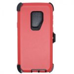 Samsung S9 Heavy Duty Case w/ Clip RED/BLACK