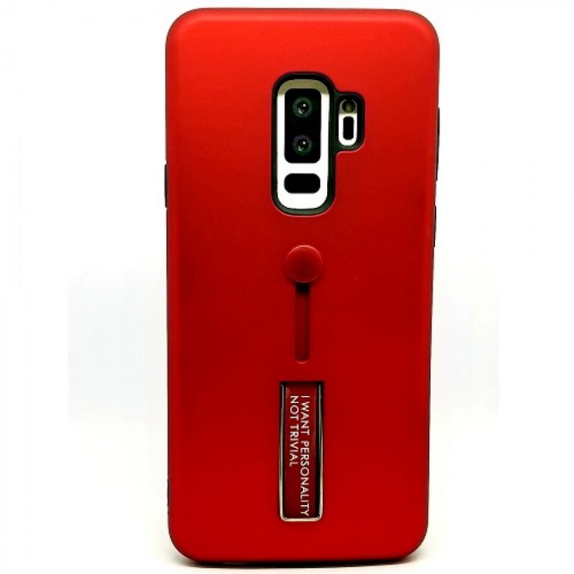 Samsung S9 Diverse Case w/ Ring Stand RED 1