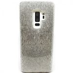 Samsung S9 Daisy Hard TPU Glitter PU Case SILVER