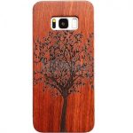 Tree Design Wood Case For Samsung S9