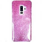 Samsung S9 Daisy Hard TPU Glitter PU Case PURPLE