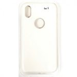 iPhone X/Xs Liquid Silicone Gel Rubber Shockproof Case WHITE