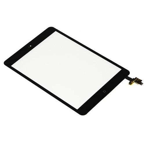 Touch Screen Glass Digitizer IC Flex Connector Assembly Black for iPad Mini 1 / 2 1
