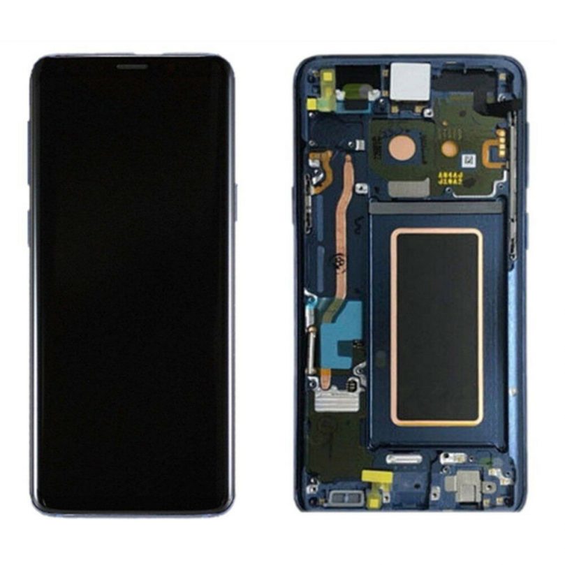 AMOLED Display Touch Screen Digitizer Frame Gray For Samsung Galaxy S9 Plus 1