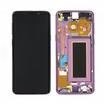 AMOLED Display Touch Screen Digitizer Frame Purple For Samsung Galaxy S9 Plus