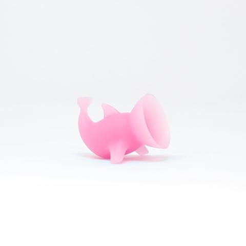 The Dolphin Piggy Phone Accessory Mount Stress Relief Toy-Pink 1