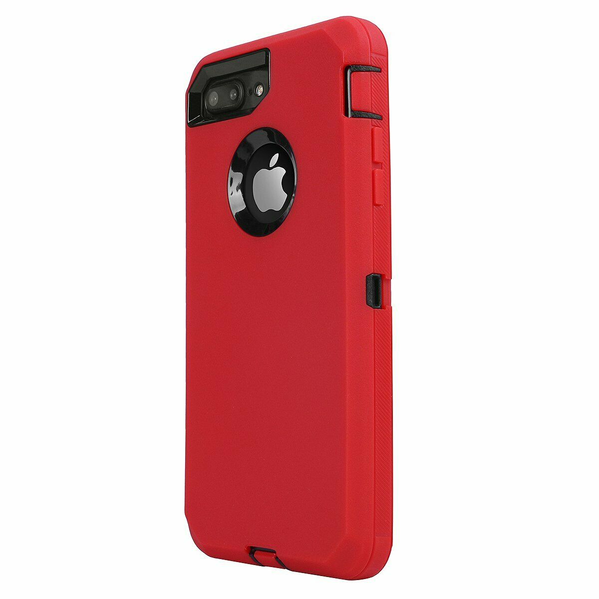 iPhone 6 6s Heavy Duty Case w Clip RED BLACK iCircle Technologies