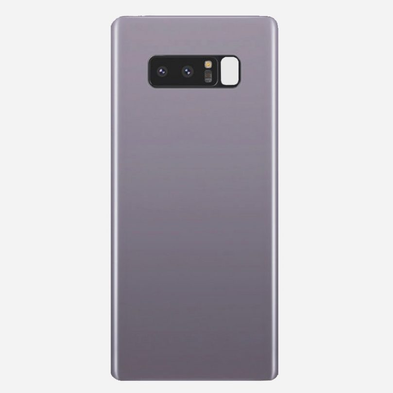 Orchid Gray Back Cover Glass Battery Door Camera Lens Adhesive for Samsung Galaxy Note 8