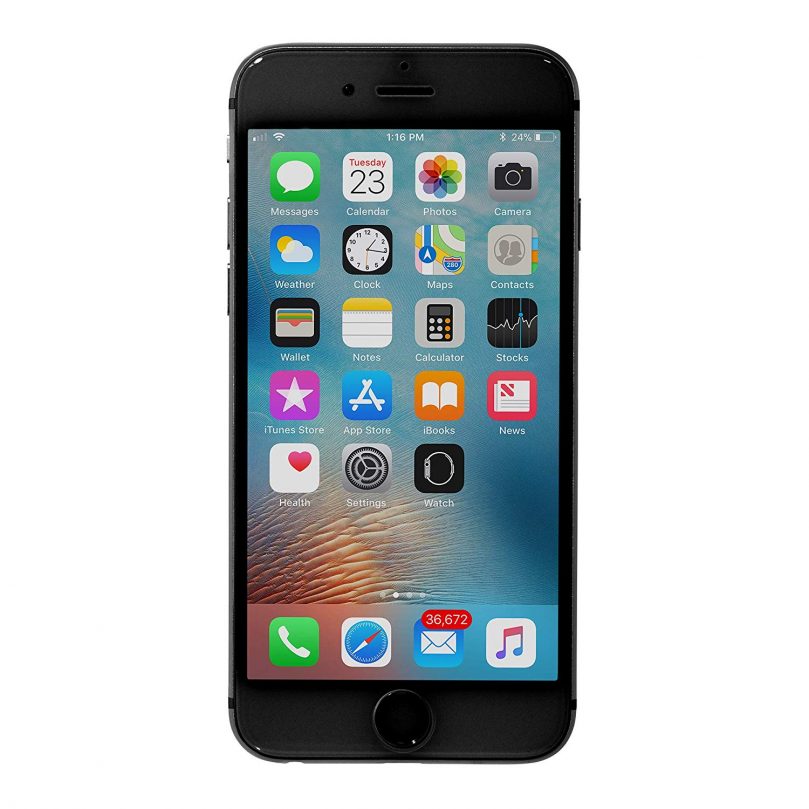 iPhone 6 - 128GB Fully Unlocked - Space Gray (Renewed) 1