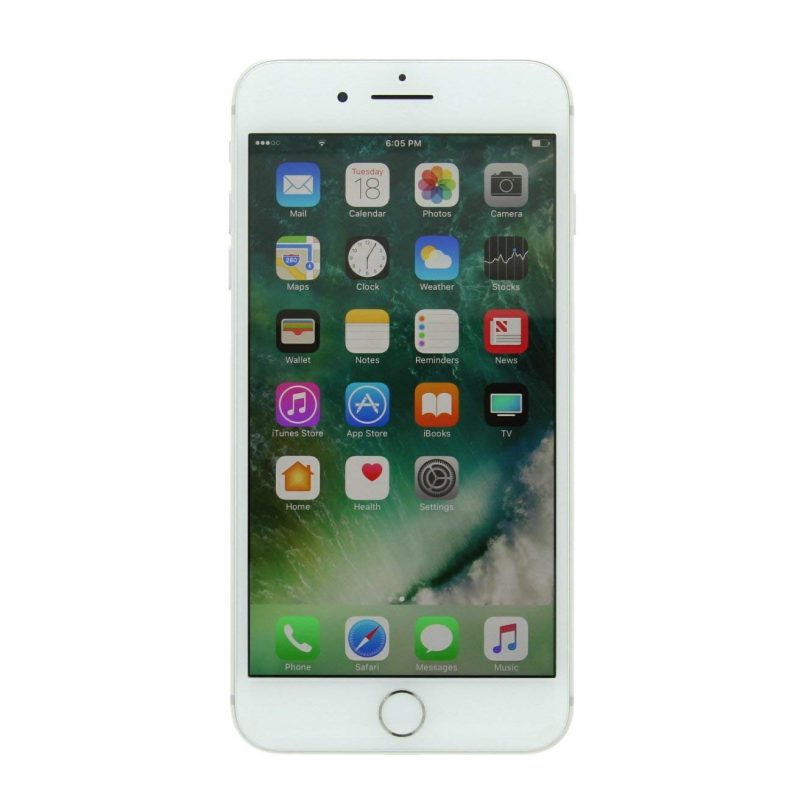 iPhone 7 Plus - 128GB Fully Unlocked - Silver (Renewed) 1